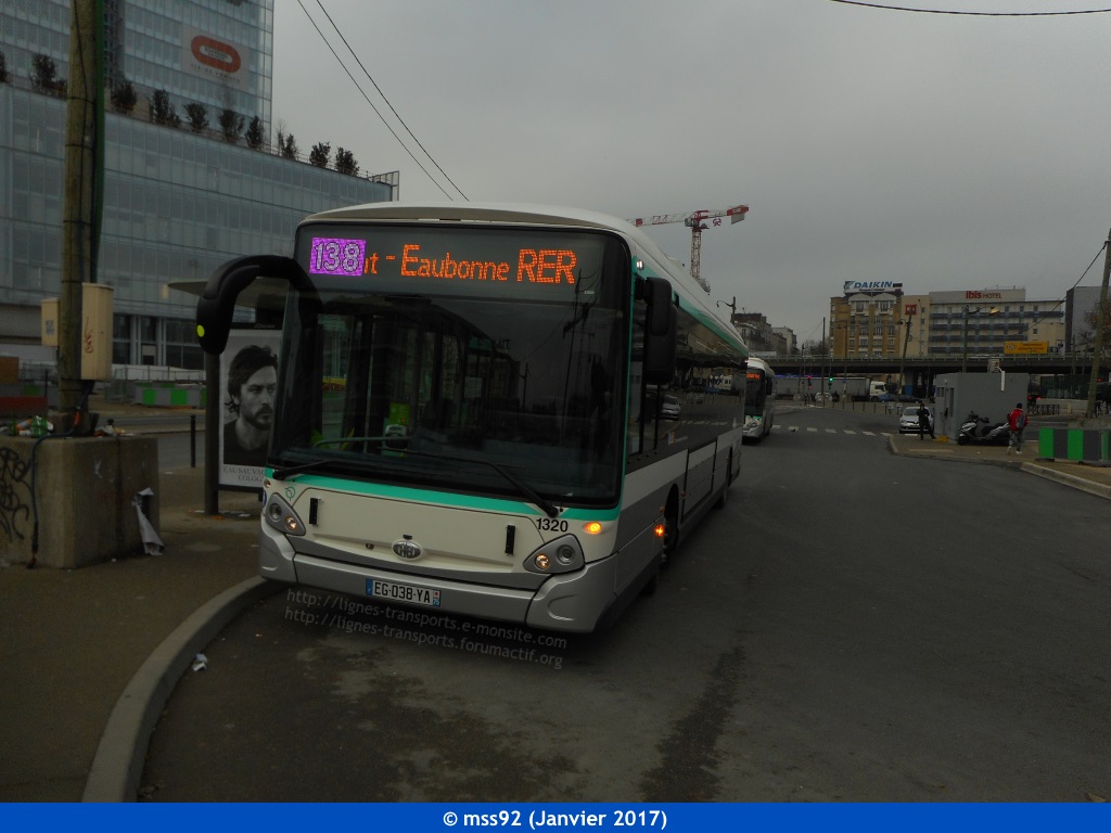 GX337 - [RATP] GX 337 : Électrique, Hybride et GNV - Page 14 860703photo