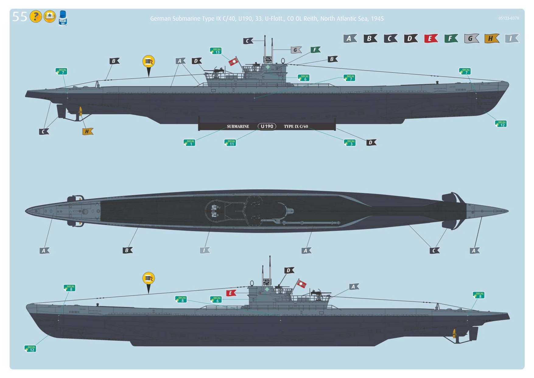 U-Boot type IXC [Revell 1/72°] de jeanbauduen 865563805133UbootIXcnouveau21