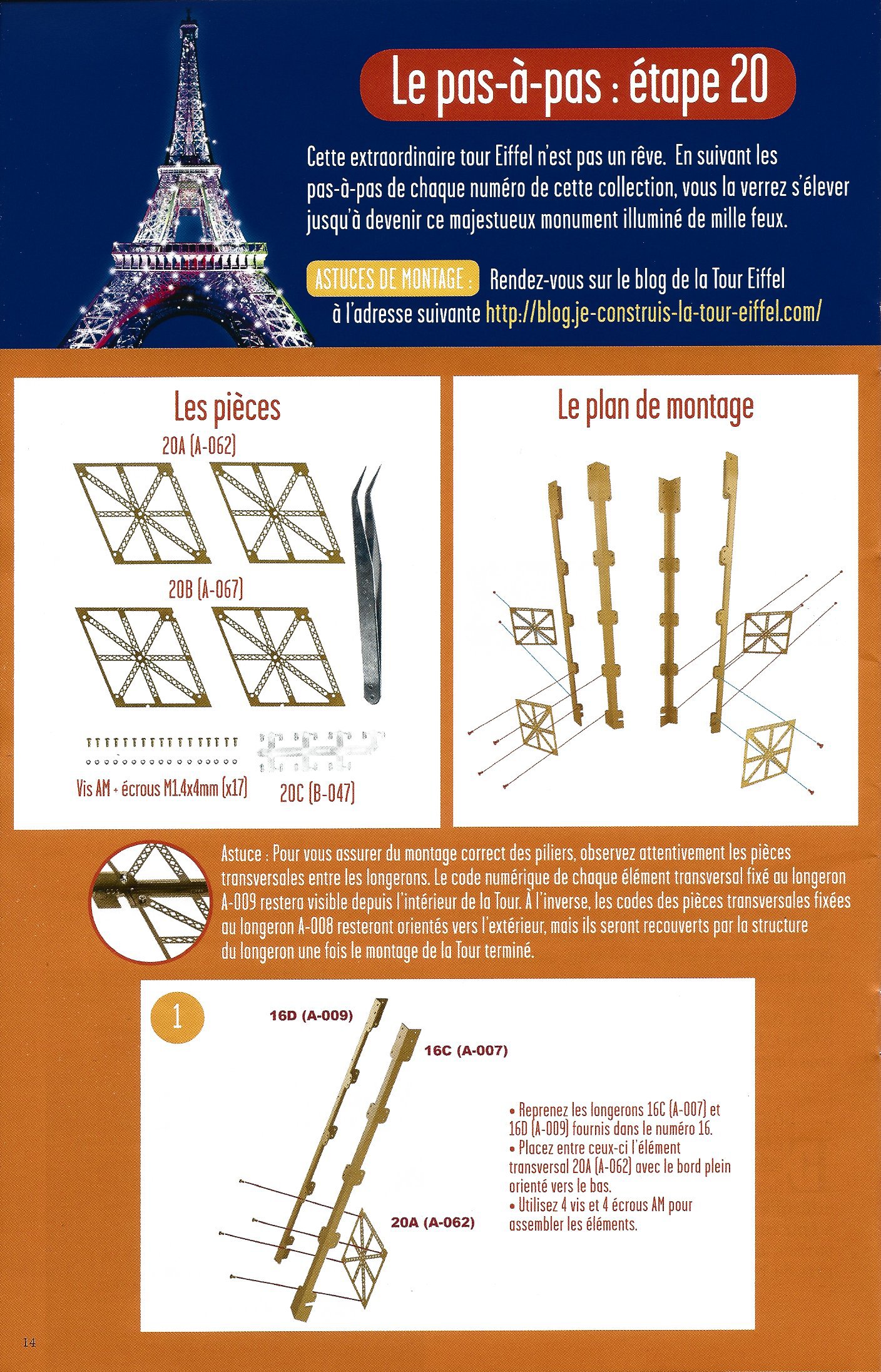 Numéro 20 - Je construis la Tour Eiffel - Les autres géants de France 86666720b