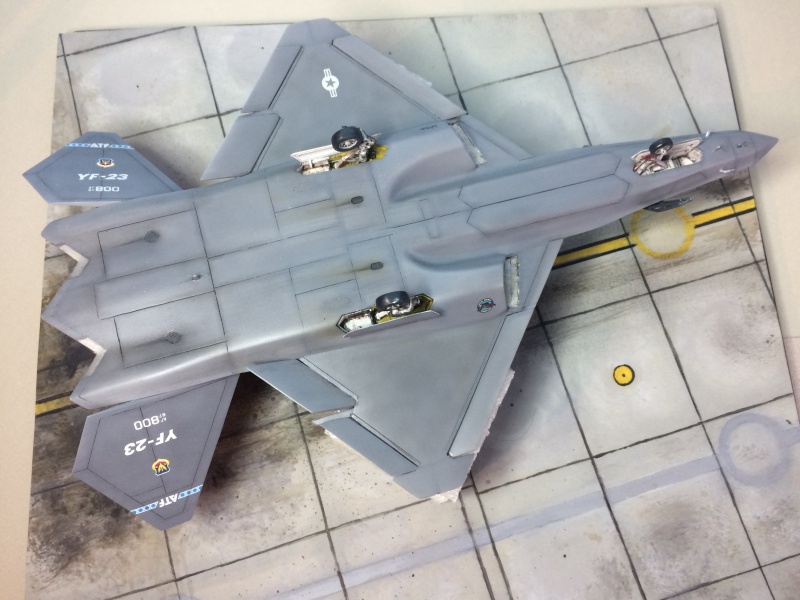 NORTHROP YF-23 Black Widow PAVE 1 [ITALERI] 870521YF23PAVE287