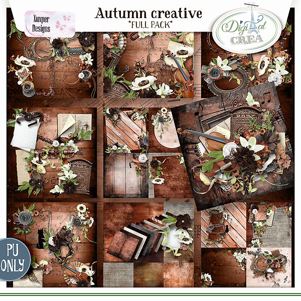 Collection Autumn creative de Xuxper Designs + Promo 8718025110