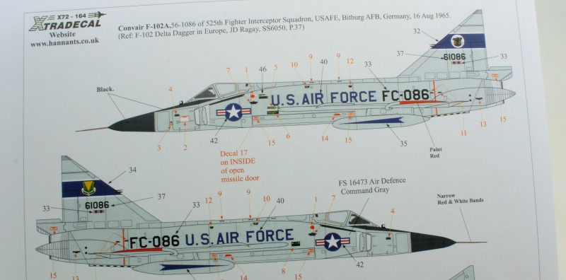 F-102 Meng 1/72 finex 872223004