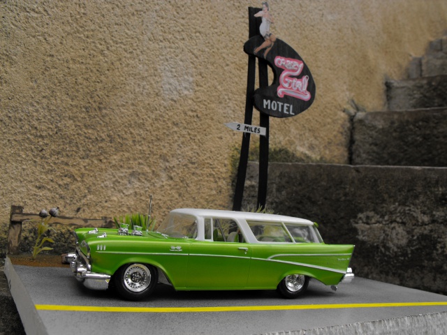 Diorama pinup road sign 873309DD1229