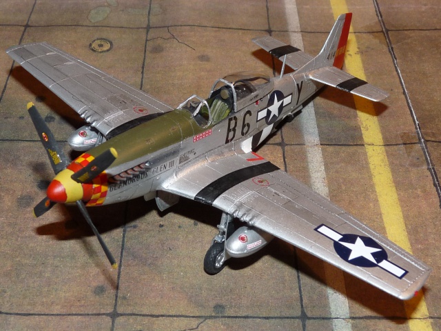 P 51D Mustang Glamorous Glennis III Capt Chuck YEAGER 357e Fighter Group  87384956F1