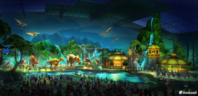 (Chine) Jurassic Dream Theme Park (2014)  877424JD11