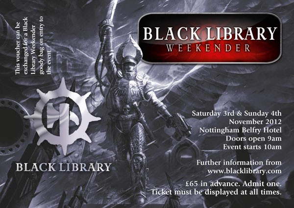 News de la Black Library (France et UK) - 2012 877714ticket2012weekendersilver