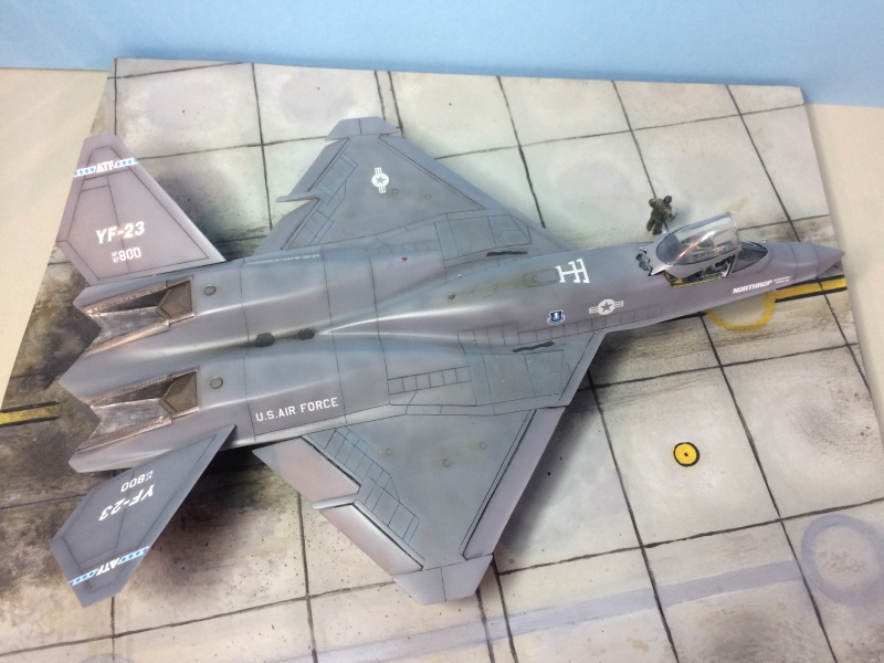 NORTHROP YF-23 Black Widow PAVE 1 [ITALERI] 878861YF23PAVE275