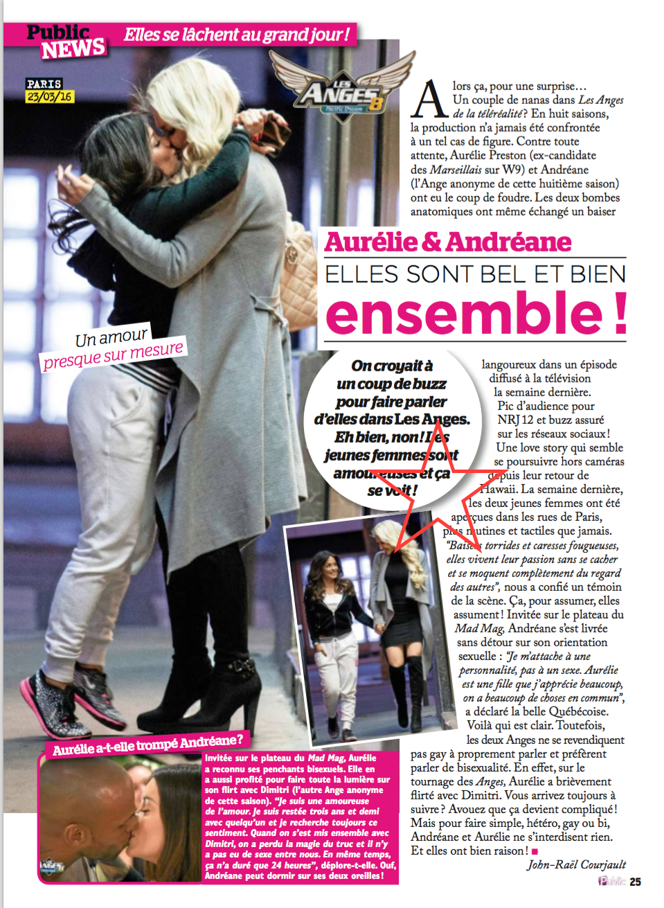 Les Anges  saison 8 + le mag - La presse - Page 3 882060Capturedecran20160401a035349