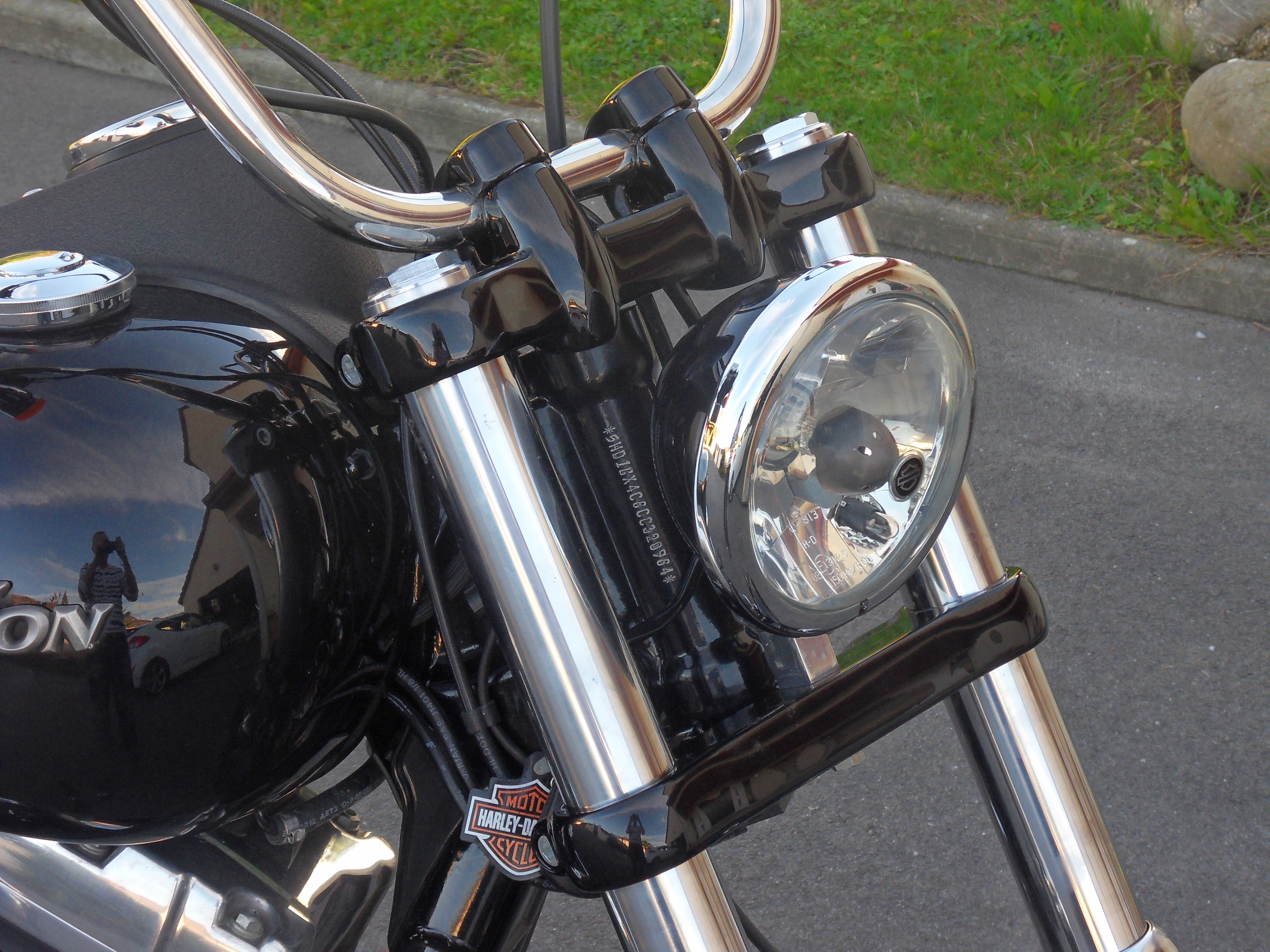 Début des modifs sur mon Street Bob 883837SDC10755