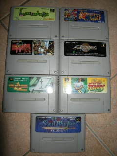 Lot Super nintendo Dezonner/switcher 50/60 hz + 9 jeux euro,7 jeux Sfc 886282DSCN3308