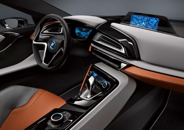 BMW i8 Concept Spyder hybride rechargeable  888187bmwi8conceptspyder6