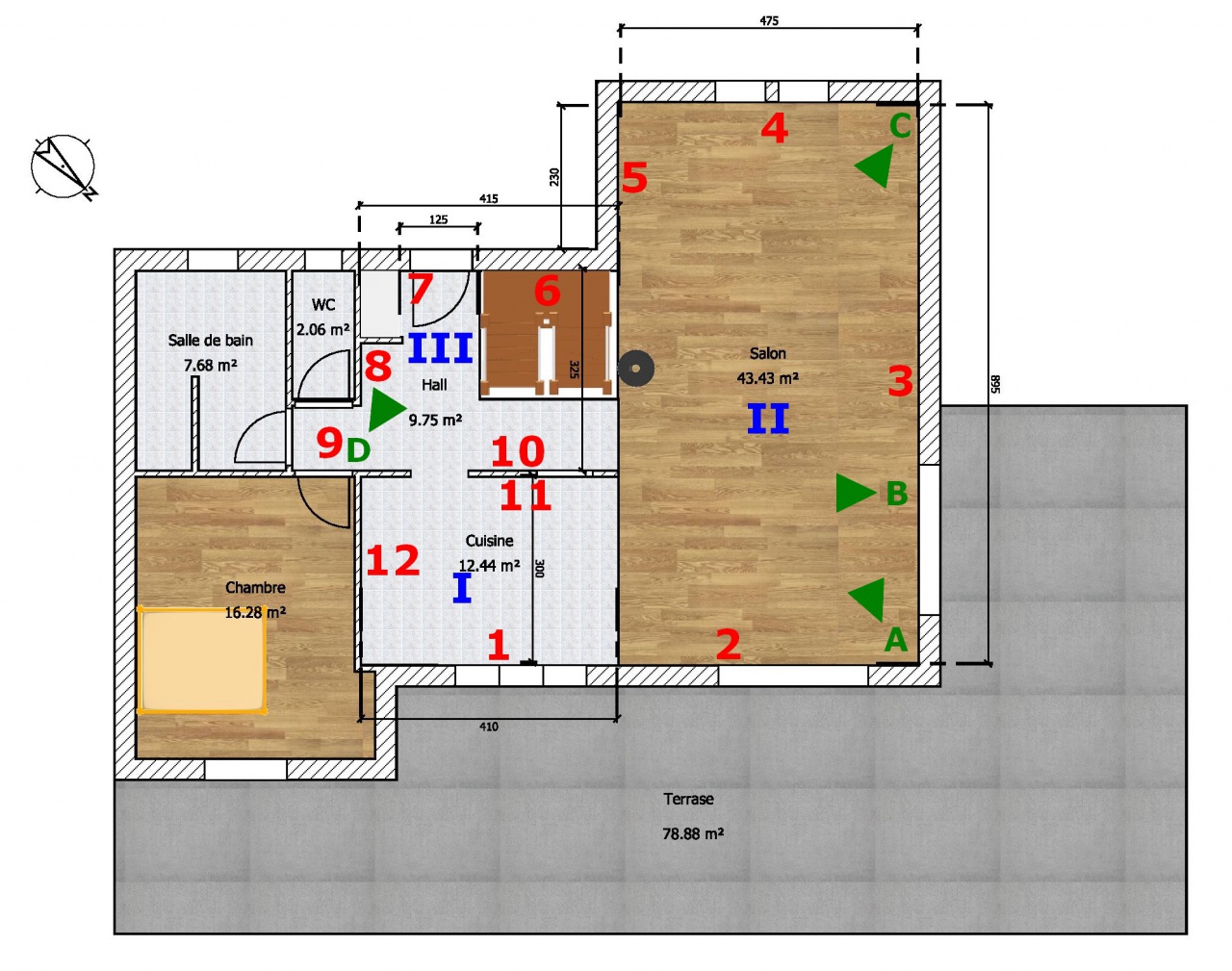 Conseil pour mes revetements de sols et murs 897567Plan