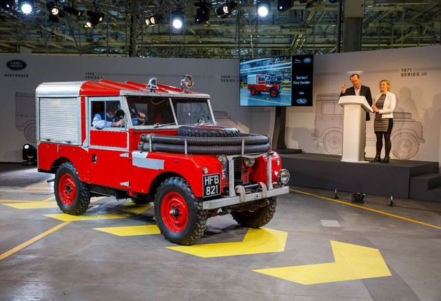 Célébration de la légende : Le dernier Land Rover DEFENDER est construit à Solihull 901643unspecified25