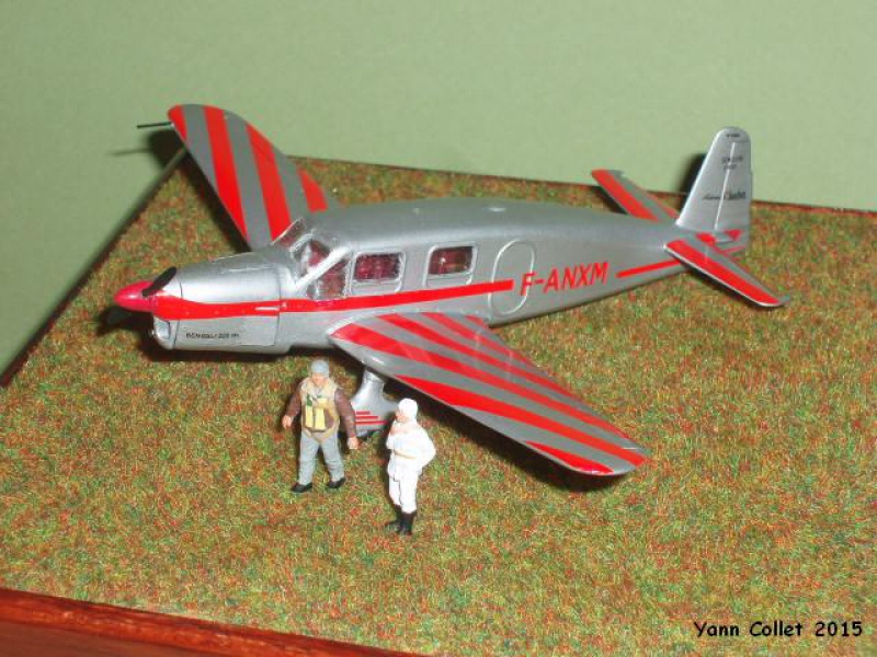 Diorama du Caudron Simoun C 635 901875dioramacaudron020