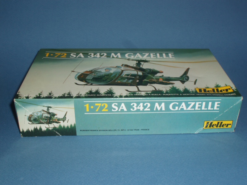 Hélicoptère Gazelle SA 342 M maquette Heller au 1/72 903766airfix133