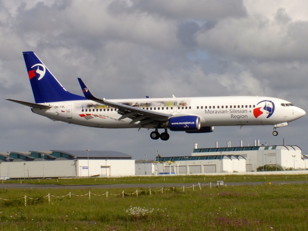 [26/04/2014] Boeing B737-800 (OK-TVL) Travel Service "Moravian - Silesian Region" 904209Avriln9270