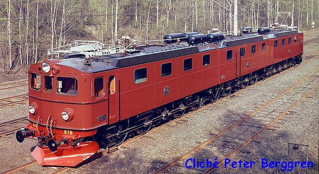 MÄRKLIN 3030, motrice 1C1 ASEA série Da SJ BO