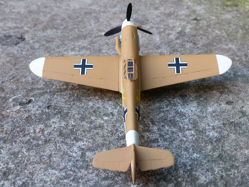 Messerschmitt BF 109F Frog 1/72 (VINTAGE) 907591P1040164