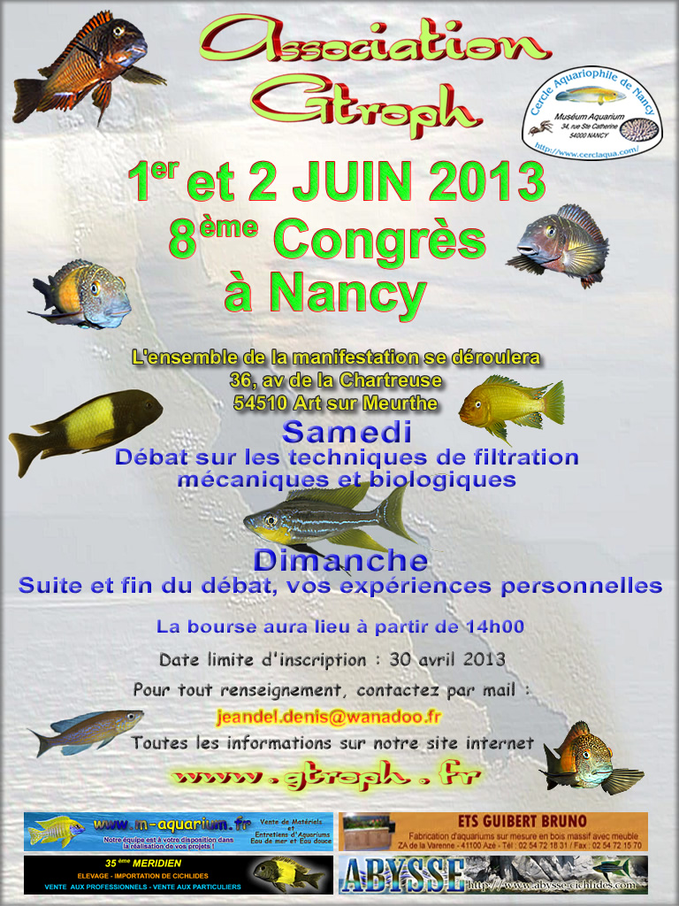 8eme Congrès Annuel Gtroph le 1 et 2 juin 2013 912403affichegtroph