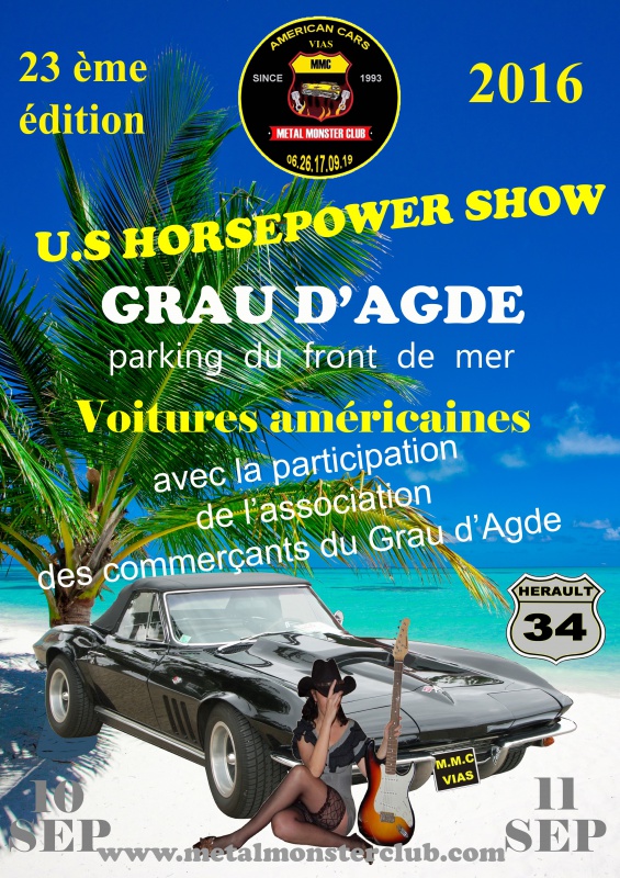 U.S HORSEPOWER SHOW 2016 915689AfficheGraudAgdetermine