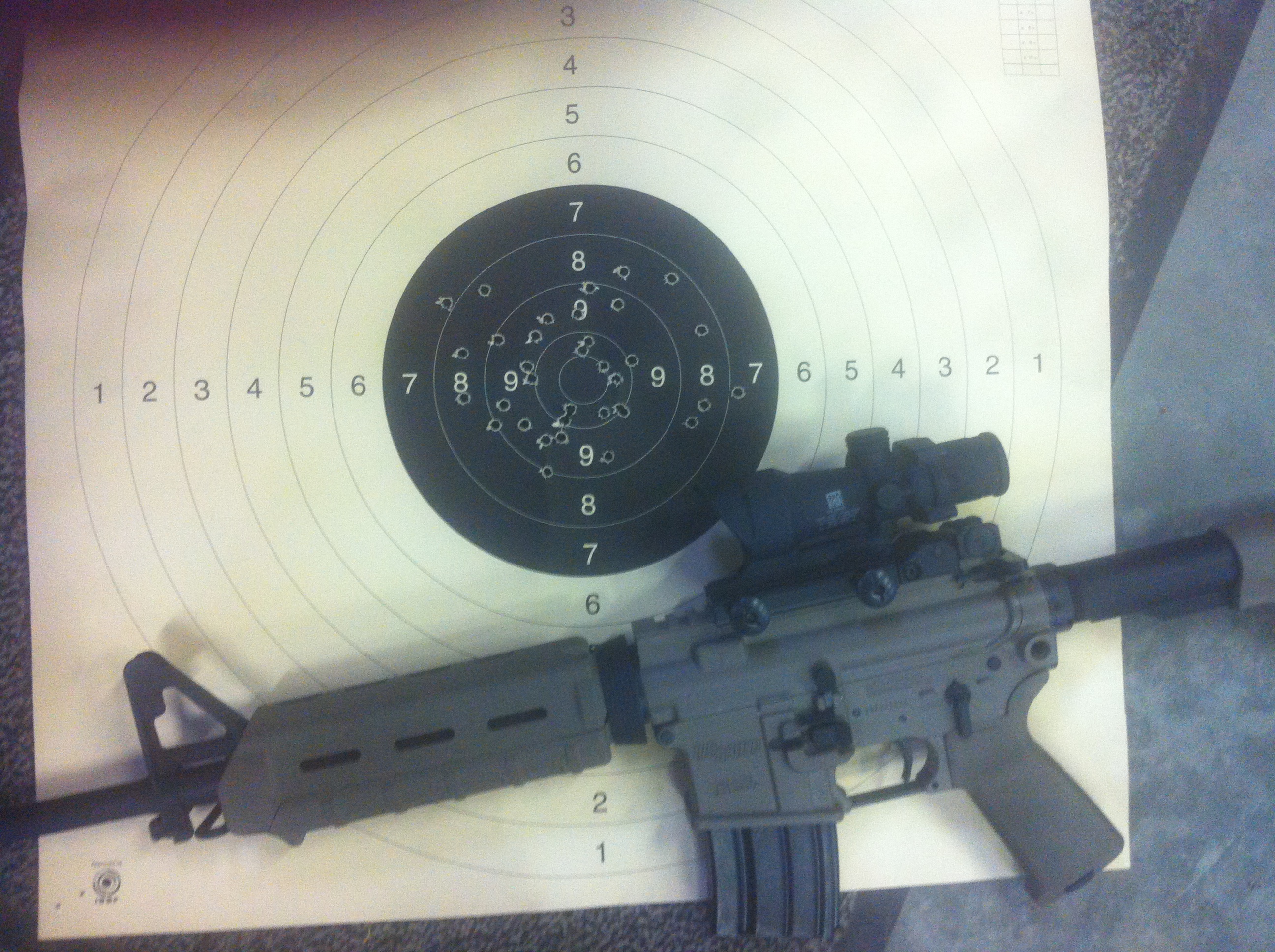 sig M400 Enhanced + trijicon acog TA 01 926687photo89