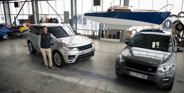 Land Rover France Encourage Armel Le Cleac'h Avant Le Départ Du Vendée Globe Et Devient « Voiture Officielle » De Cette 8ème édition  929532armellecleach7008