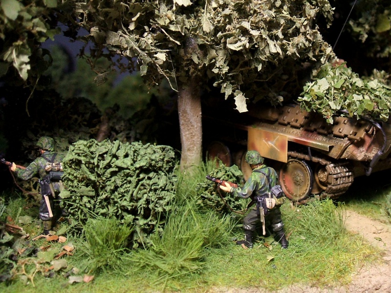 1/72e Normandie 44': Panther Aufst A Revell  93491712PantherAufstARevell72e2GVfigsCaesar