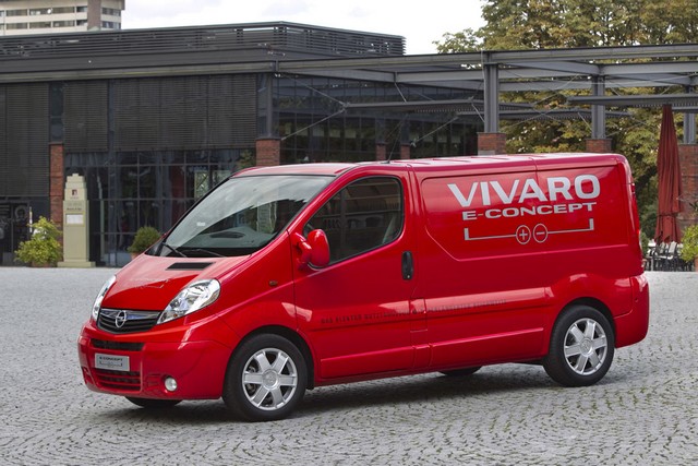 Opel Vivaro e-Concept :projet électrique de la de la marque  936350OpelVivaroeConcept2