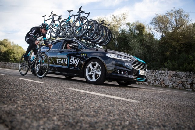 Ford devient le fournisseur automobile exclusif de l’équipe cycliste professionnelle Team Sky 940486IMG6661