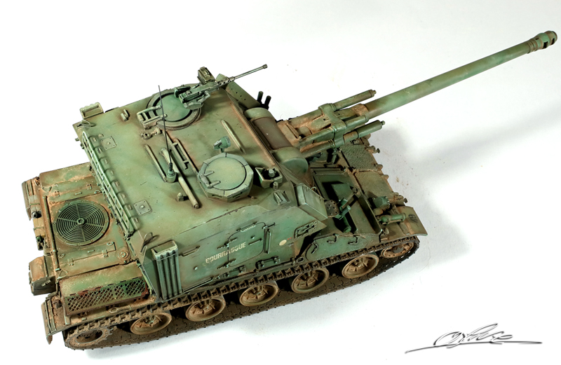 Canon 155 AMX  Au F1 Gaso-Line 1/48 941565auf117st