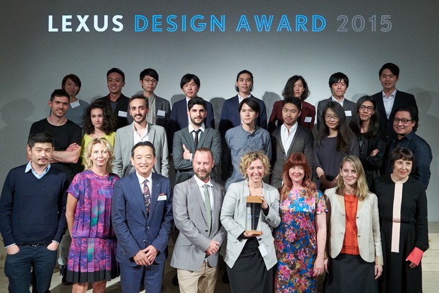 Sense-Wear Remporte Le Lexus Design Award 2015 943045LDA2015group1