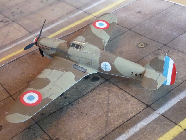  Hurricane Mk 1 Capt J TULASNE GC 1 Alsace Egypte Mai 1942   94691383F7