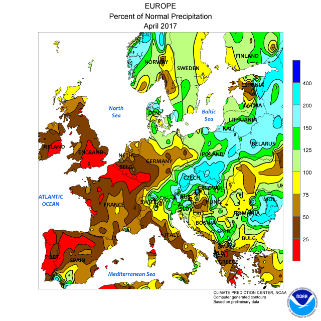 Prévisions et tendances météo, pour l'ensemble de l'année 2017 et pour la France. 9492511cpnp1