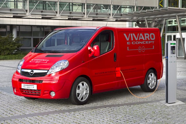 Opel Vivaro e-Concept :projet électrique de la de la marque  951929OpelVivaroeConcept