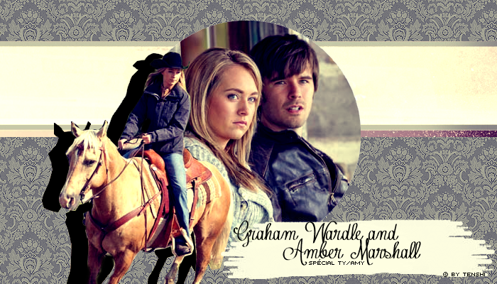 Graham Wardle and Amber Marshall