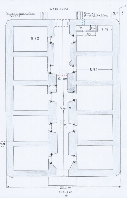 La position du K5 de Calais 955916Soute