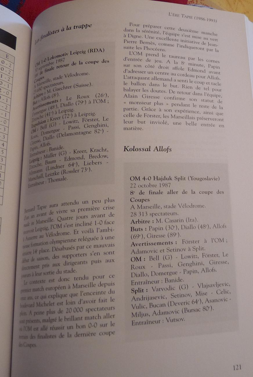 "L'OM.... ET LES LIVRES QUI NOUS PASSIONNENT" ? - Page 5 955947Photo033