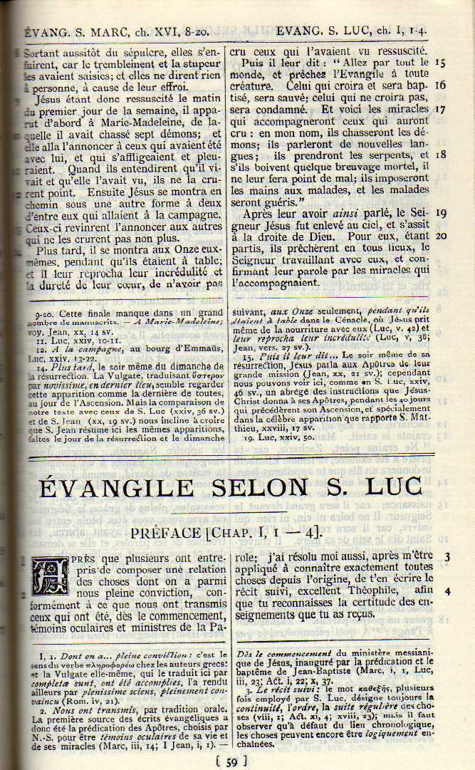 Versets douteux ou rajouter dans la bible. 958514Marc16920Crampon1905