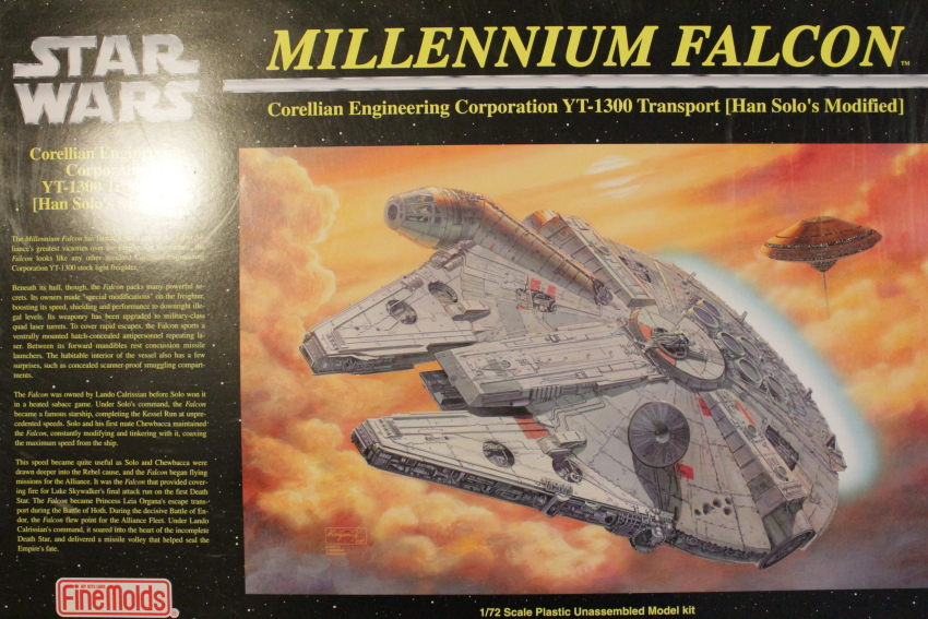 Star Wars [Millennium Falcon YT1300] Finemolds 1/72 ref SW-6 958766DPP200