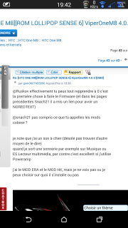 [ROM HTC ONE M8] LOLLIPOP SENSE 7 | ViperOneM8 4.5.0 [23/07/2015] TOPIC1 - Page 26 959180Screenshot20150217194235