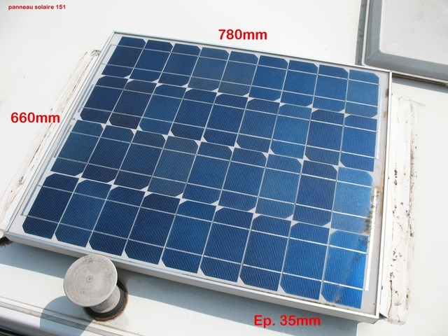 Panneau solaire amovible maintien de charge batterie porteur 964346IMG3897red