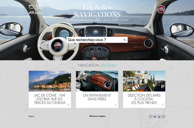 Commercialisation de la nouvelle Fiat 500 Riva - Vendredi 8 Juillet 2016 965279HPLesBellesNavigations