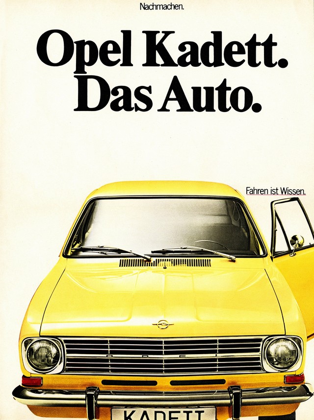 La Kadett B fête son 50ème anniversaire: « Opel Kadett. Das Auto » 969773OpelKadett257925