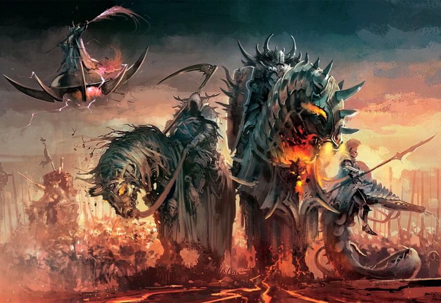 Warhammer Battle : Les nouveaux Guerriers du Chaos 969888Chaoslords