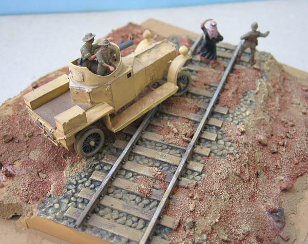Maquette Modèle T Ford 1917 LCP, la Première Guerre mondiale l'armée ... 1 /35