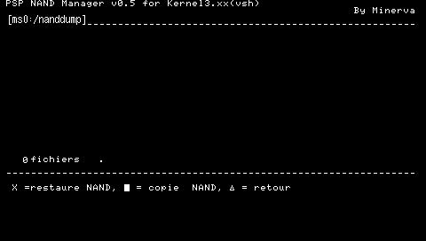 Switchez rapidement entre différent custom firmware 976134snap000