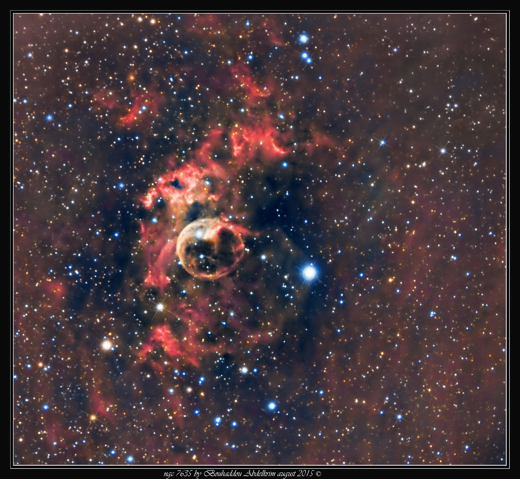 ngc 7635 , bulle au c11 edg 976312ngc7635faiteok