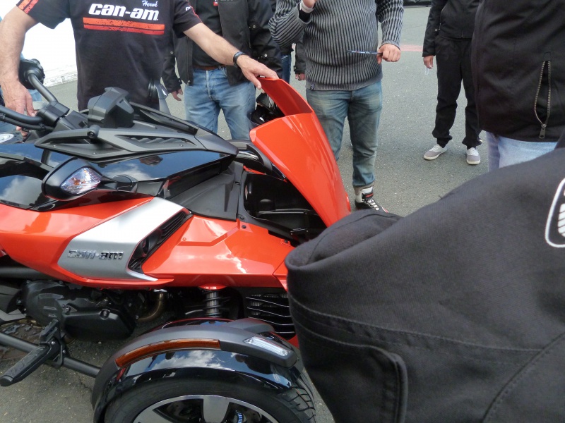 CR & Photos : TSO 17/05/15 : Essai du Can Am SPYDER F3-S et du RT-Limited 980228P1170657