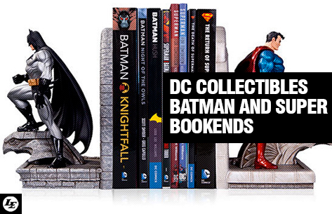 [DC Collectibles] Batman and Superman Bookends 983211bookends