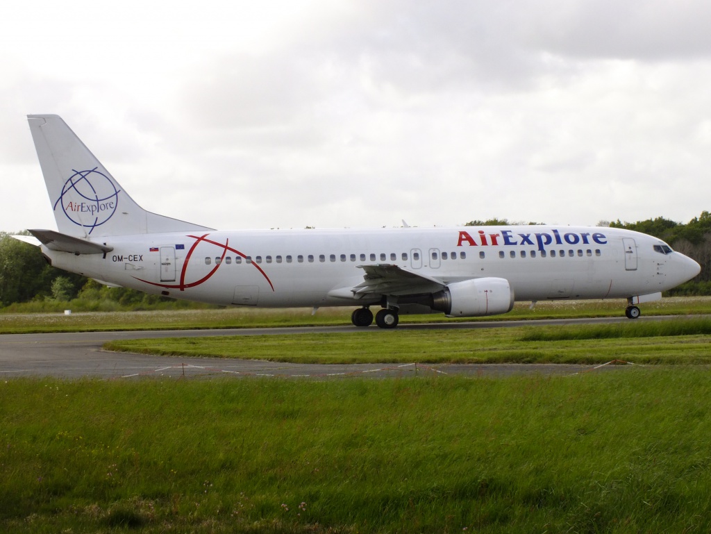 [26/04/2014] 737-400 (OM-CEX) Air Explore 986079Avriln9147